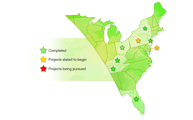 Range of Our Operations